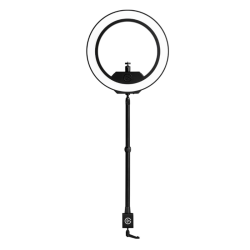 Elgato Ring Light — Premium 2500 lumens Light with desk clamp and ball mount for Streaming, TikTok, Instagram, Home Office, Temperature and Brightness app-adjustable on Mac, PC, iOS, Android